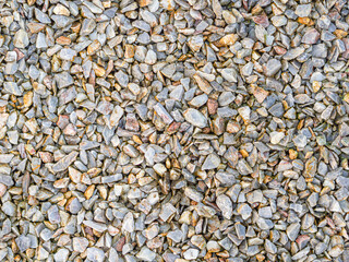 Small multi-colored stones for the background