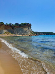 Zakynthos Küstenlandschaft Mittelmeer Griechenland