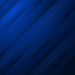 Obraz premium Abstract dark blue background with geometric stripe shape.