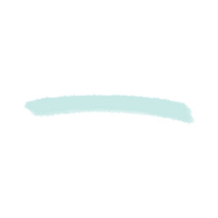 cyan watercolor brushstroke