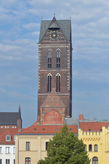 Turm der Marienkirche in Wismar