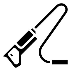 CONCRETE VIBRATOR glyph icon