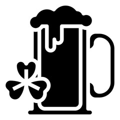 BEER glyph icon