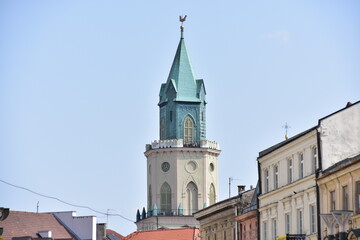 Lublin, miasto wojewódzkie, zabytki, ulice - obrazy, fototapety, plakaty