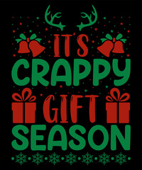 Naklejka premium It's crappy gift season