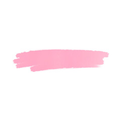 pink watercolor brushstroke