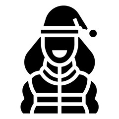 WOMEN glyph icon