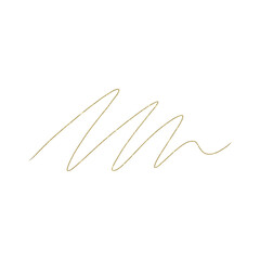 gold glitter line