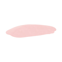 pink watercolor brushstroke