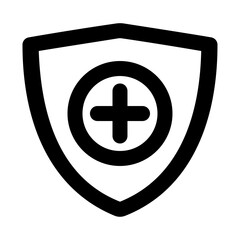 Obraz premium Hospital Icon Outline