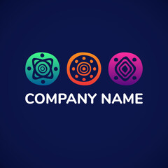 Original african logo design. Vector illustration