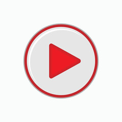 Play Icon - Vector, Sign and Symbol for Design, Presentation, Website or Apps Elements. 