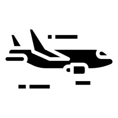 AIRPLANE glyph icon