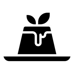 CARAMEL CUSTARD glyph icon