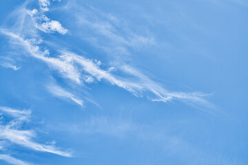 Beautiful blue sky image