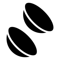 CONTACT LENS glyph icon