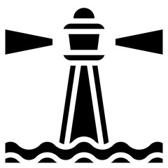LIGHTHOUSE 13 glyph icon