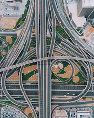 streets in Dubai, United Arab Emirates