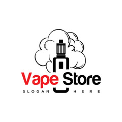 Vape Store Logo Design
