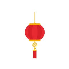 red round chinese lantern element for decoration for Chinese New Year