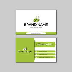 elegant modern business card design template
