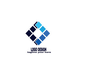 modern and simple logo design concept . logo for company vector file eps 10. logo with simple and gradient color template