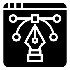 GRAPHICS glyph icon