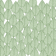 green leaves seamless pattern, modern minimalism on a white background. For prints, backgrounds, textures and your decor to make it special.