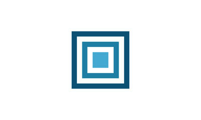 Square logo design template, photography logo