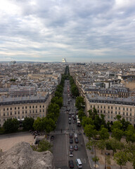 Aerial view of Paris