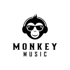 Monkey Music Logo Design