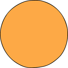 Full Moon. Halloween decorations illustration