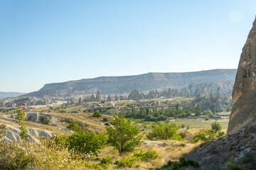 Mountains of Cappadocia, Turkey, Goreme village
