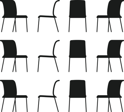Office chairs different Collections Silhouettes