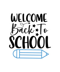 Back to School Svg Bundle, Girl First Day of School Shirt, Pre-K Svg, Kindergarten, 1st, 2 Grade Shirt Svg File for Cricut & Silhouette, Png,
Welcome Back To School Svg, 1st Day of School, Retro wavy 
