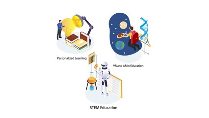 Stem education, vr and ar in education