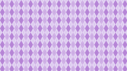 cute small pastel purple argyle tartan, checkers, gingham, plaid, checkerboard backdrop illustration, perfect for banner, wallpaper, backdrop, postcard, background