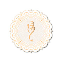  Beautiful ganesh design png 