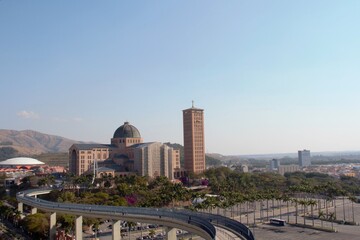 View of Basilica of the National Shrine of Our Lady of Aparecida, Aparecida - São Paulo - Brazil