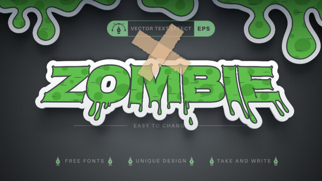  Editable Text Effect, Font Style