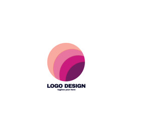 modern and simple logo design concept . logo for company vector file eps 10. logo with simple and gradient color template