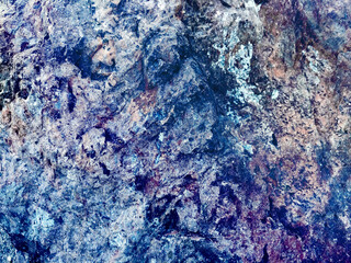 blue coral reef stone backdrop underwater sea rock closeup macro focus water wet mineral background