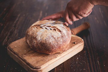 Pan de masa madre