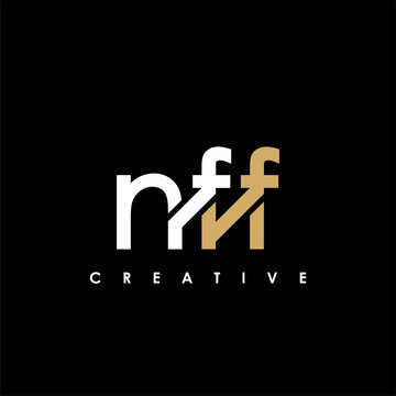 NFF Letter Initial Logo Design Template Vector Illustration