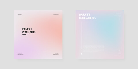 Abstract gradient background. Colorful background design for social media post, wallpaper, banner, poster, Etc.