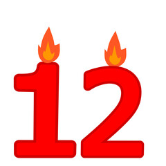 Birthday Candles vector