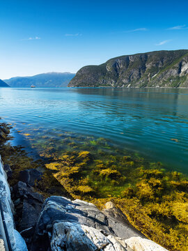View of the Sognefjord near Laerdal