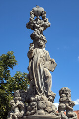 Statue of Saint Cajetan, Charles Bridge, Prague