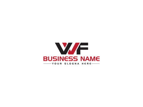Colorful VVF Logo Image, Unique VV vvf Logo Icon Vector Art For Your Any Type Of Business Or Company