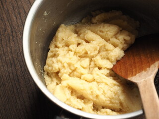 Choux pastry paste for making choux cream, eclairs, chouquette, profiterole, churros, paris-brest and croquembouche
